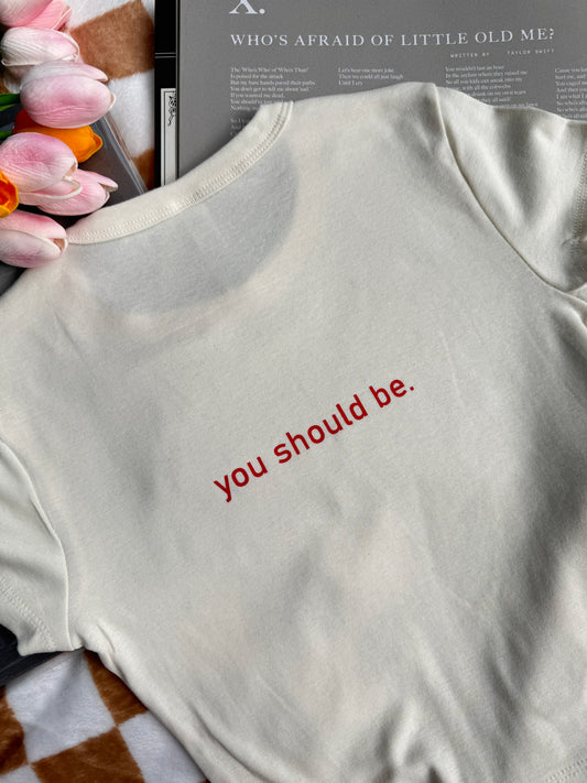 Who‘s afraid of little old me Baby Tee / Sweatshirt