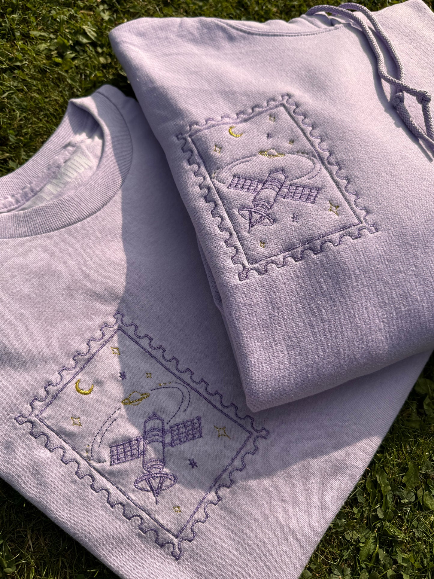 Satellite Stamp Hoodie / T-Shirt
