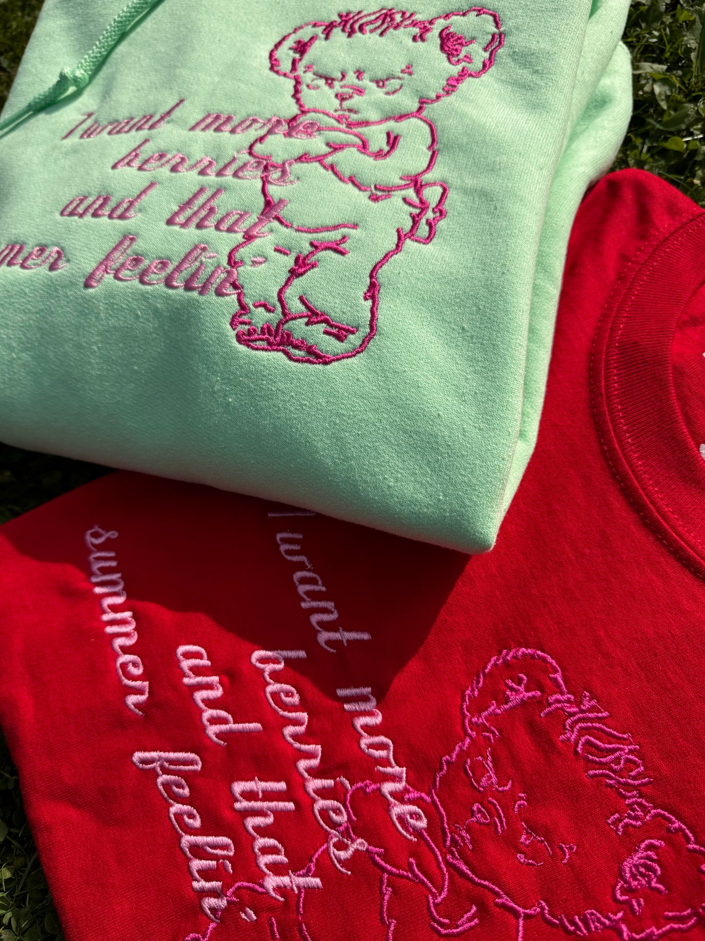 Watermelon Bear Hoodie