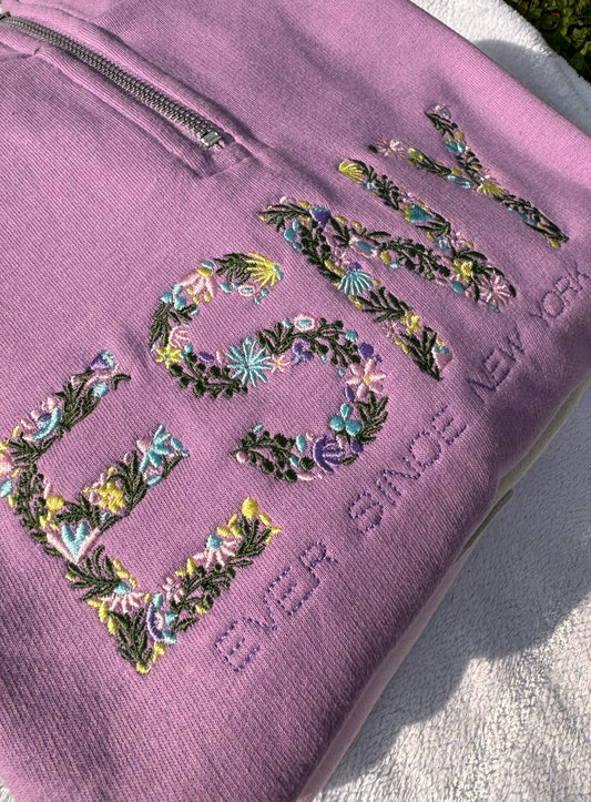 ESNY Cropped Zip Hoodie