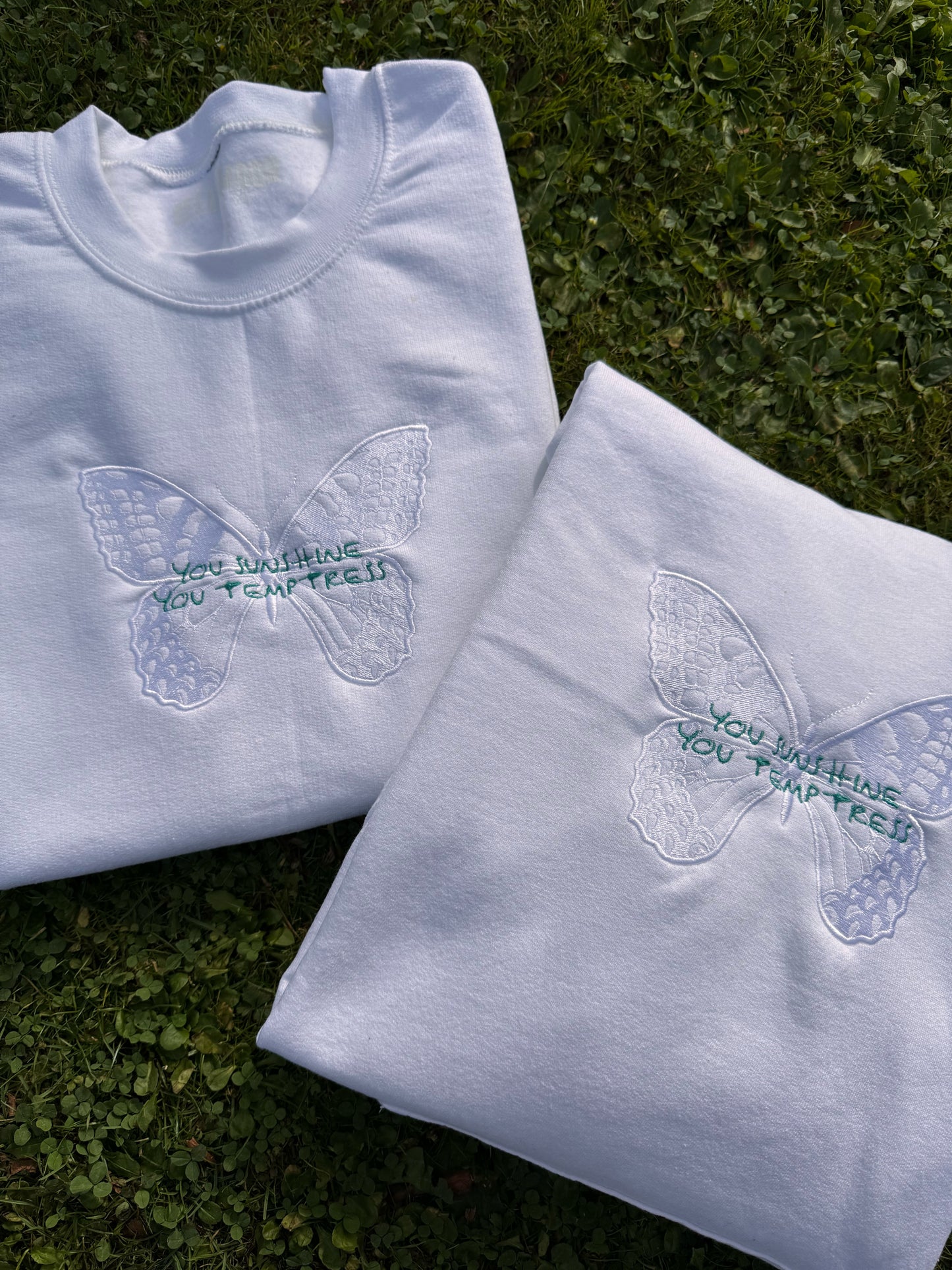 Sunshine + Temptress Butterfly Crewneck / Hoodie
