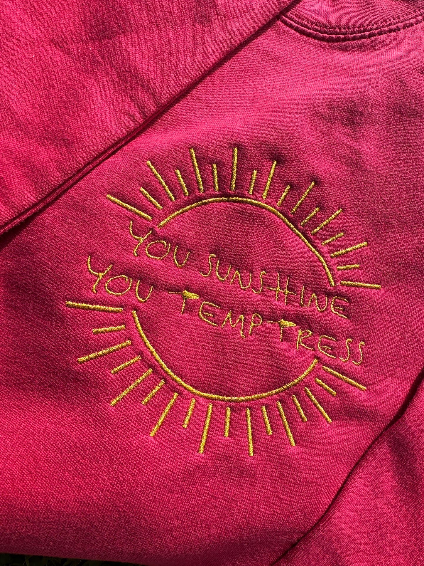 Sunshine + Temptress Sun Crewneck