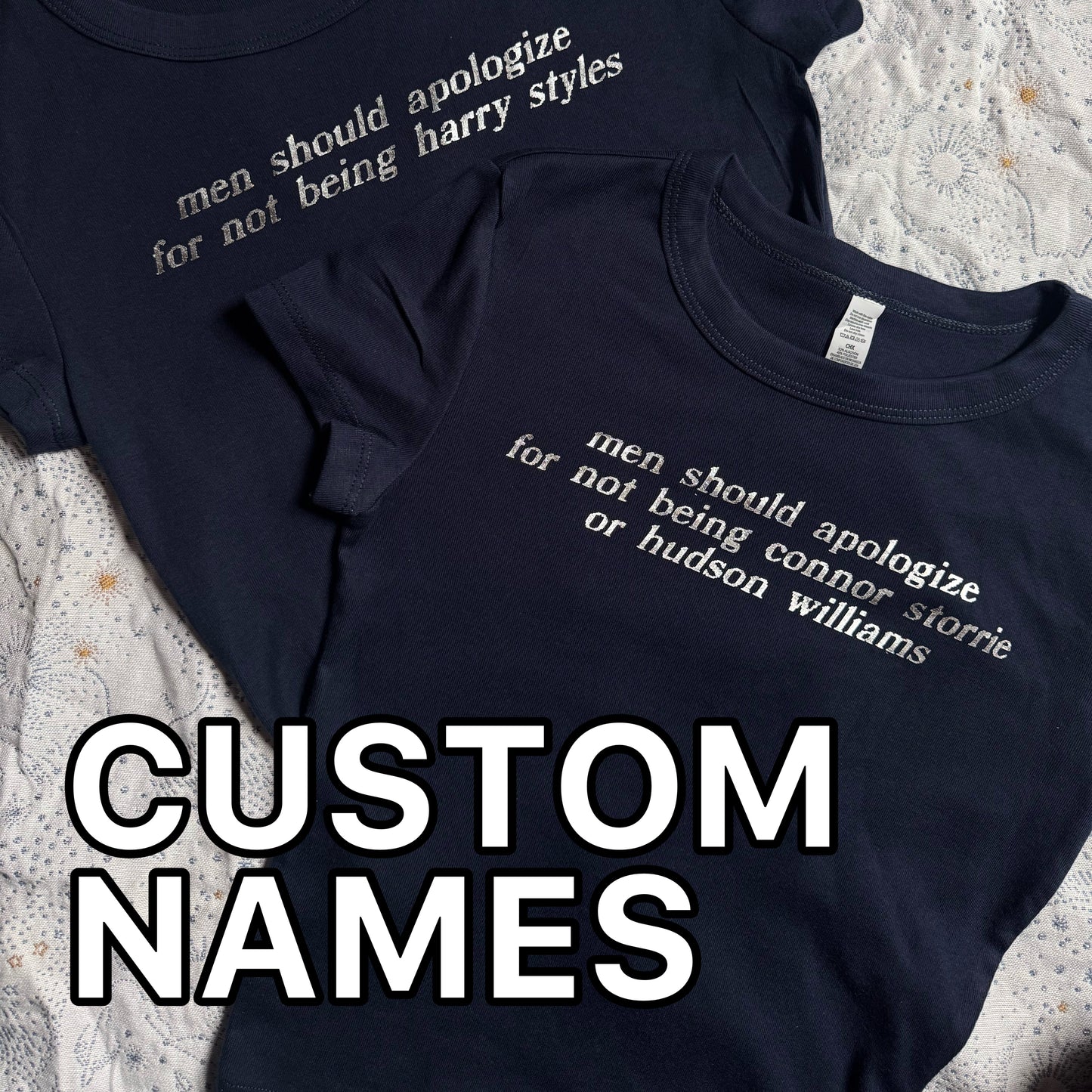 CUSTOM Celebrity Baby Tee / Sweatshirt