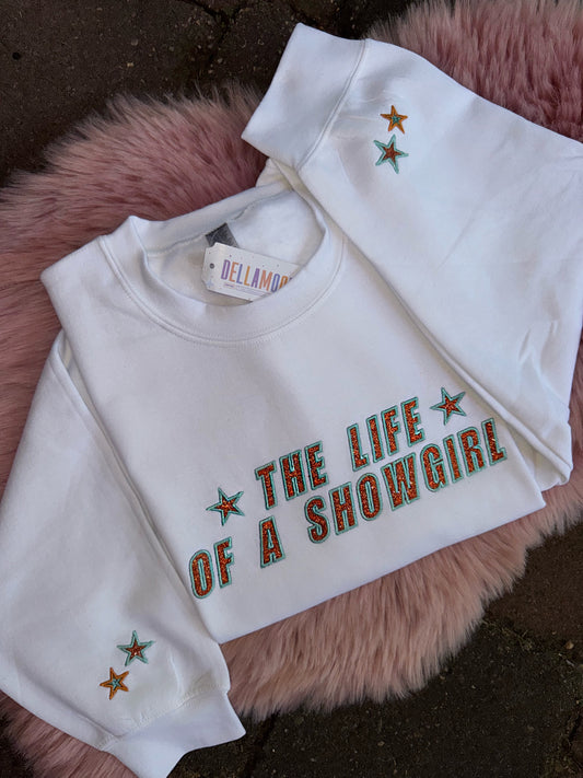 Showgirl Glitter Hoodie / Sweatshirt / T-Shirt
