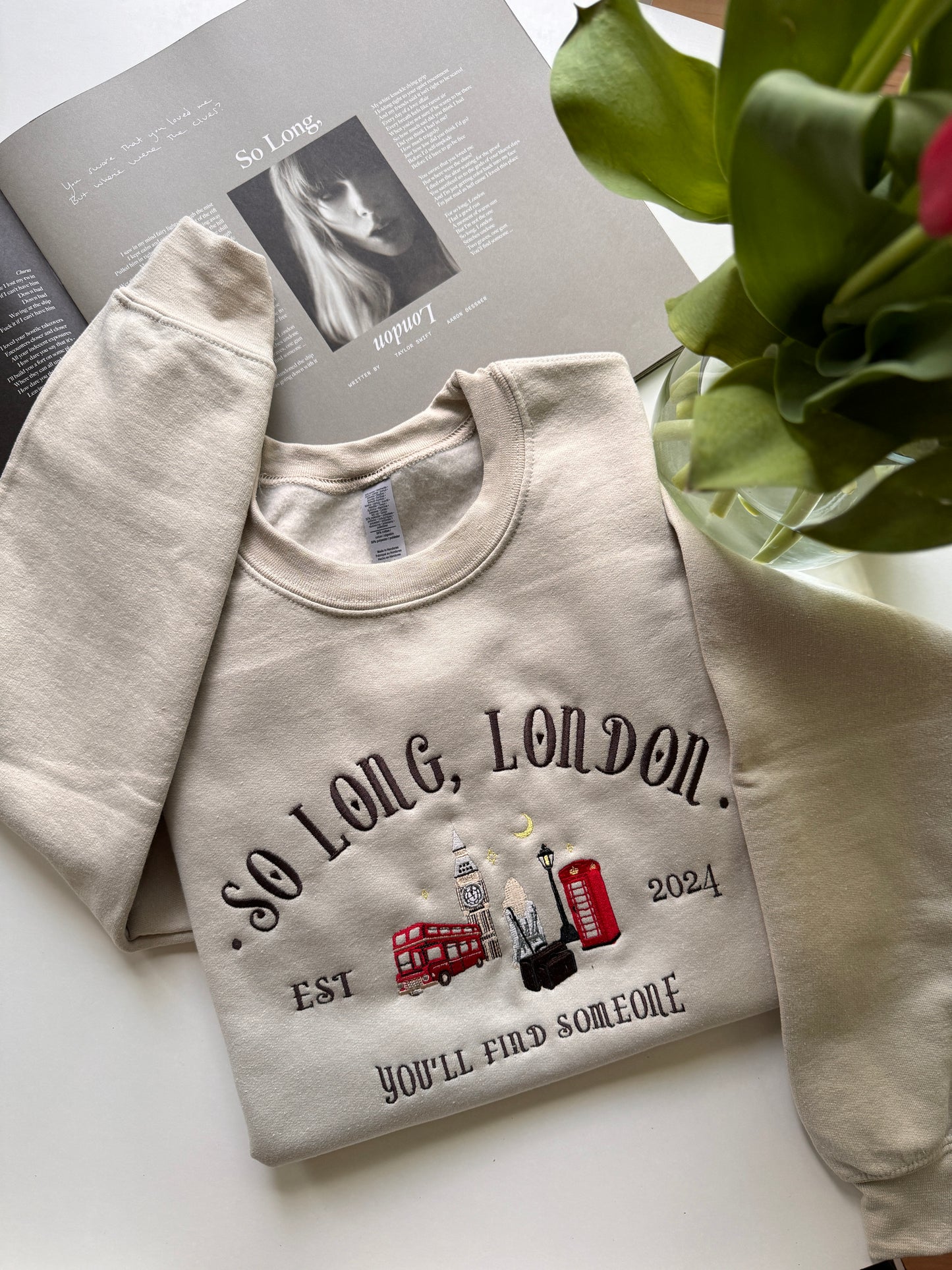 So Long, London Sweatshirt, 3XL | Ready To Ship