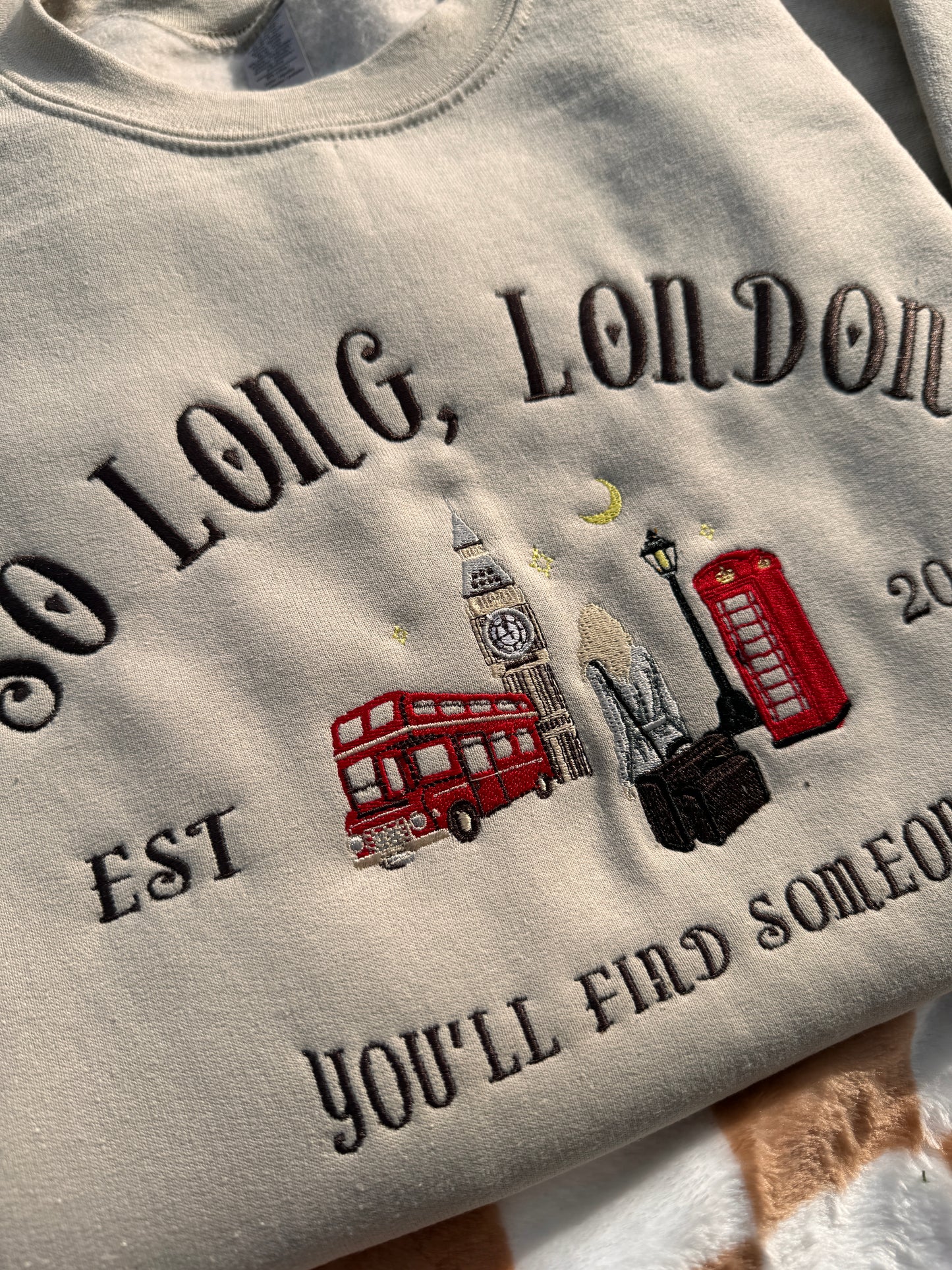 So Long, London Sweatshirt, 3XL | Ready To Ship