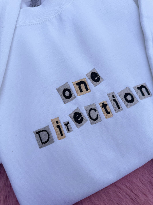 One Direction Retro Sweatshirt / Hoodie / T-Shirt