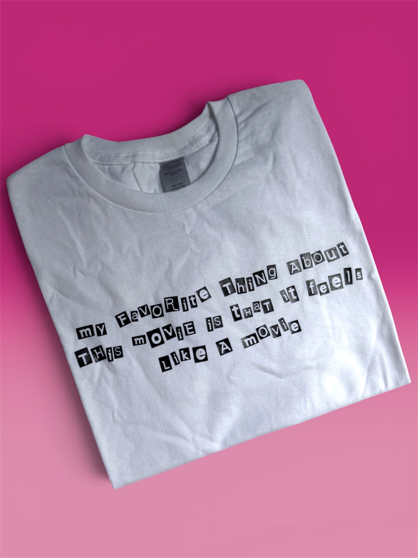 [SALE] Harry Quote Tee White, M