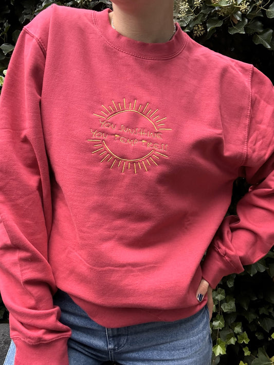 Sunshine + Temptress Sun Crewneck