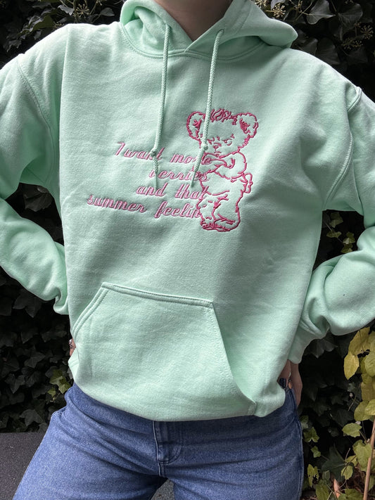 Watermelon Bear Hoodie