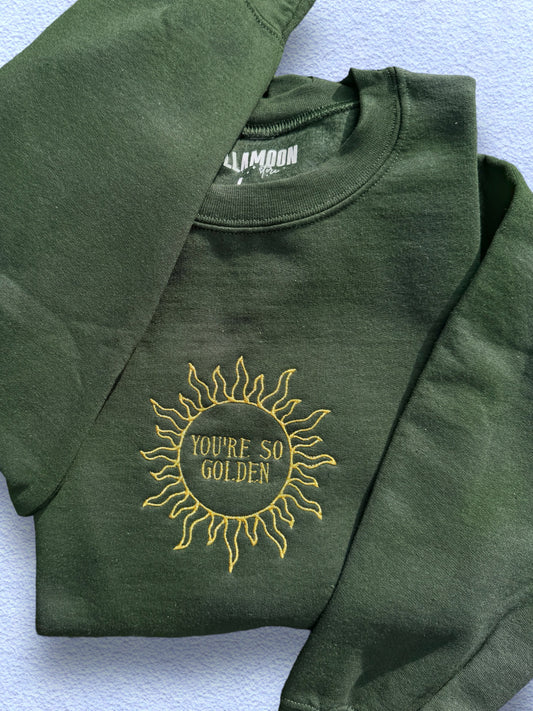 Golden Sun Crewneck / T-Shirt