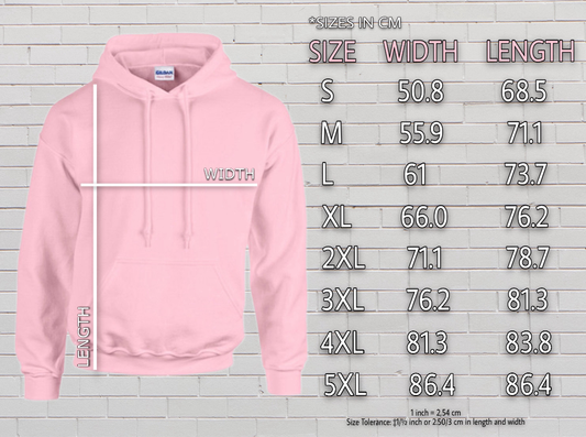 Fine Line Blue Hoodie, S | Ready To Ship