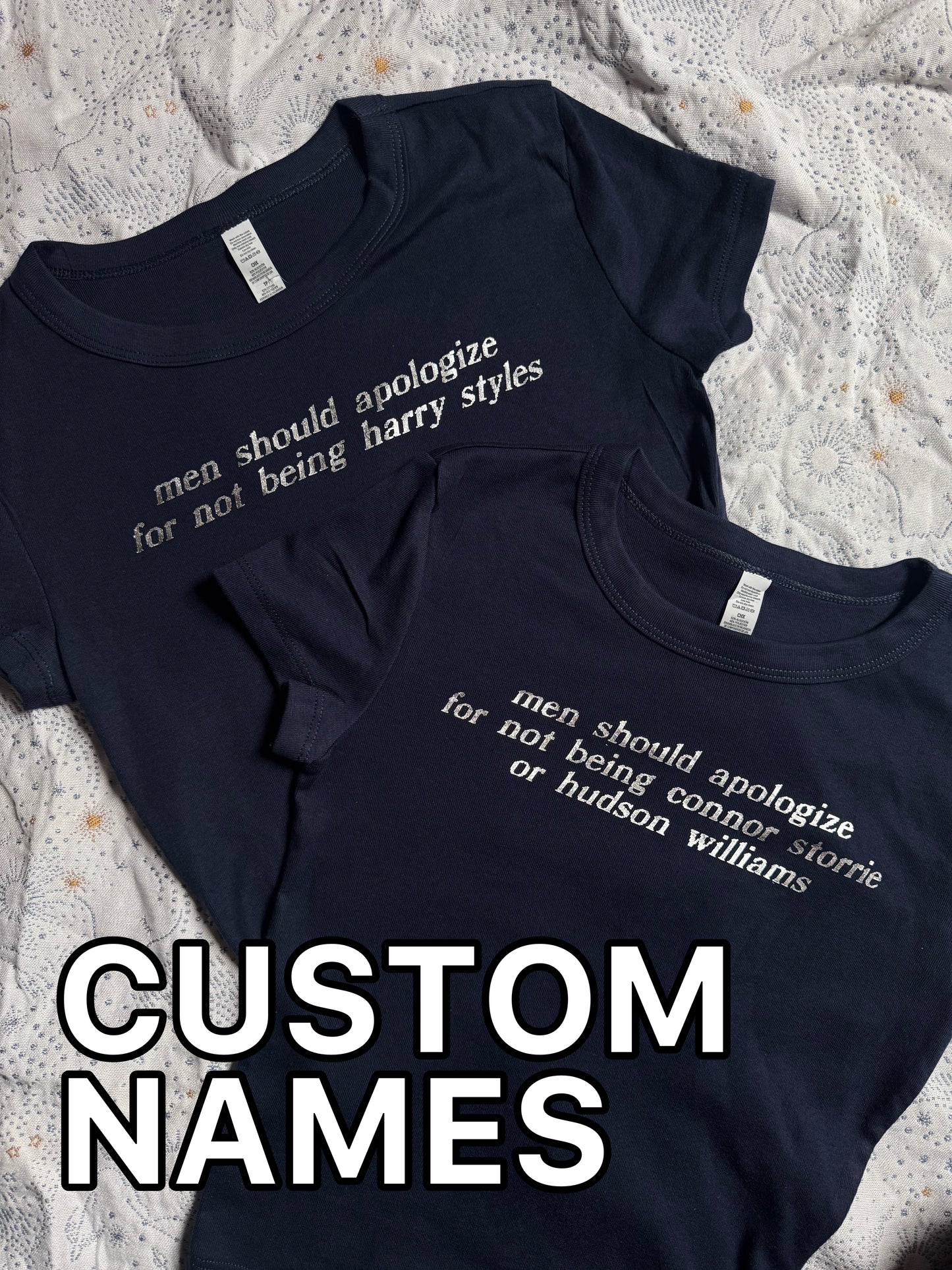 CUSTOM Celebrity Baby Tee / Sweatshirt